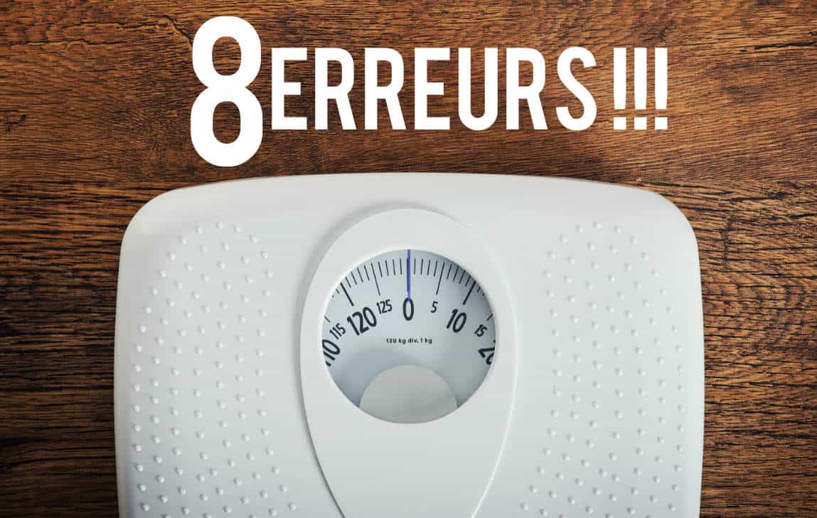 8 ERREURS DE REGIME POUR MAIGRIR A EVITER BLOG