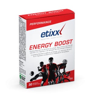 Etixx Energy Boost, un mélange d’ingrédients bien caféiné!