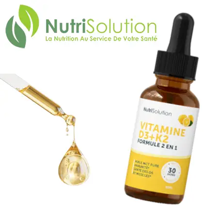 Image du produit Vitamine D3 + K2